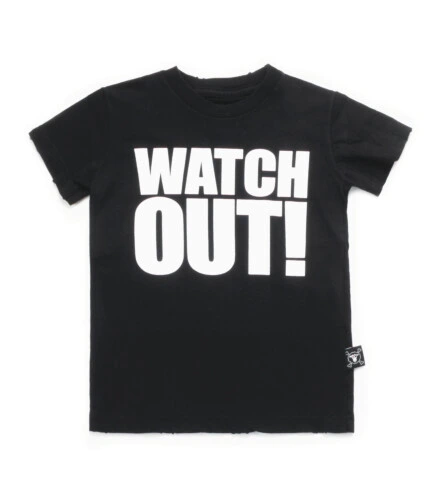 Nununu Watch Out T-shirt - Black 