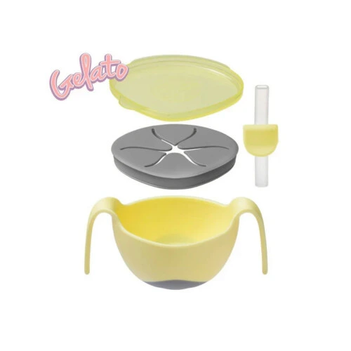 b.box Gelato Bowl + Straw - Banana Split