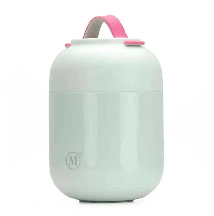 Minimal Stainless Steel Insulated V2 Food Jar 24oz/700ml - White