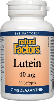 Natural Factors Lutein 40mg 30 softgels