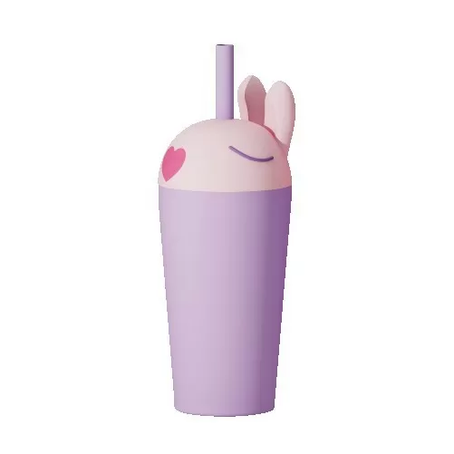 Asobu Bestie Sippy Insulated Mug - Bunny 24oz 720ml