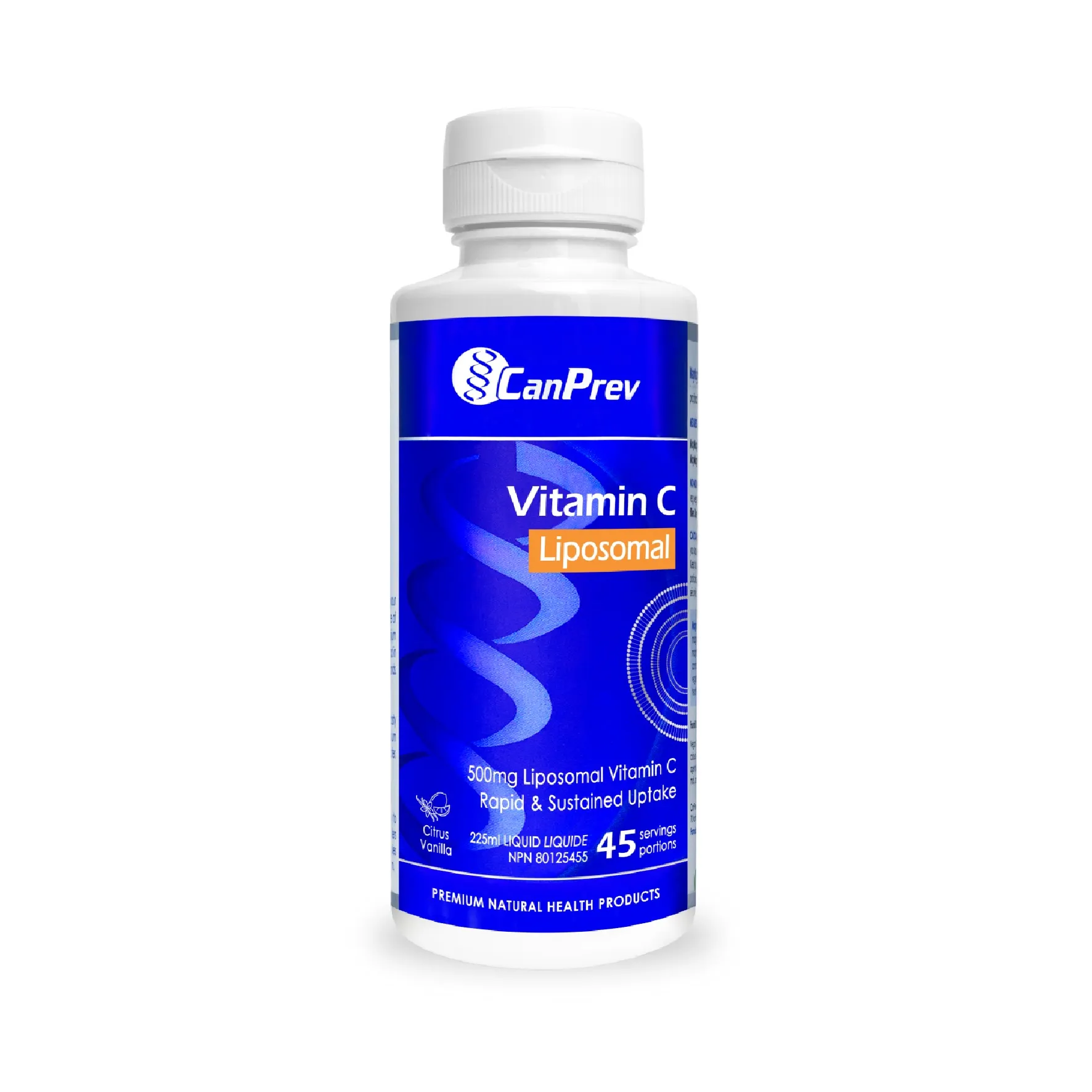 CanPrev Liposomal Vitamin C 500mg - Cirtus Vanilla 225ml@
