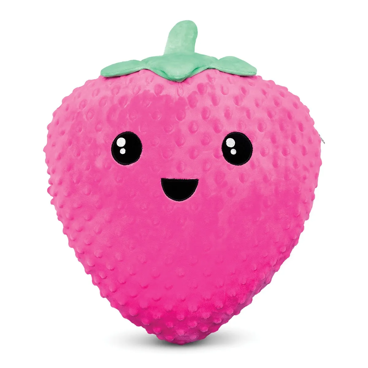 Iscream Strawberry Packaging Fleece Plush