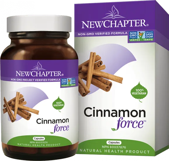 New Chapter Cinnamon Force 30 Capsules @