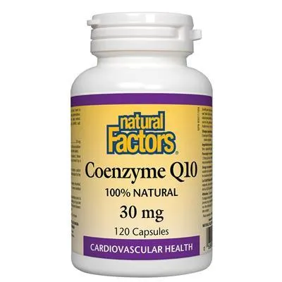 Natural Factors Coenzyme Q10 30MG 120 Capsules