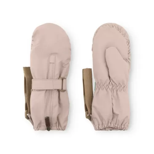Mini A Ture Cesar Fleece Lined Gloves - Rose Dust 2-3Y
