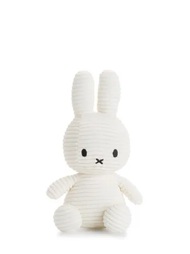 Miffy Sitting Corduroy Offwhite - 23cm - 9"