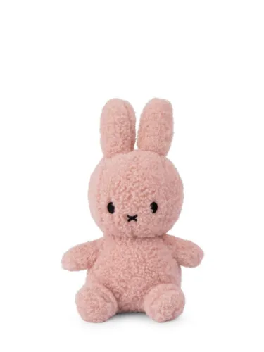 Bon Ton Toys Miffy Sitting Teddy Pink - 23 cm - 9" - 100% recycled