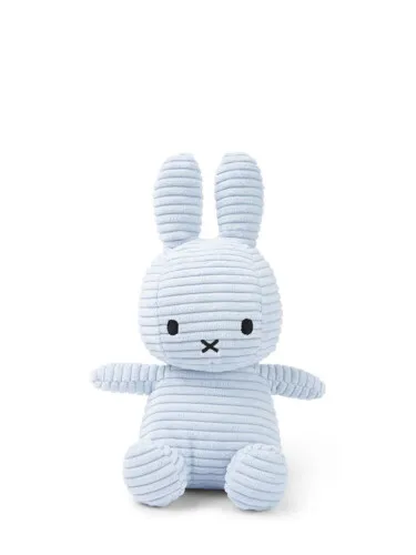 Bon Ton Toys Miffy Sitting Corduroy Ice Blue - 23 cm - 9''