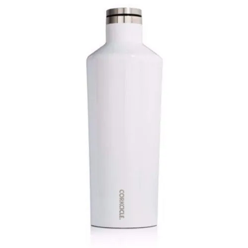 Corkcicle Canteen -16oz Gloss White
