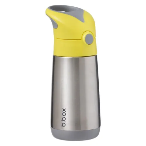 b.box Insulated Drink Bottle 350ml - Lemon Sherbet