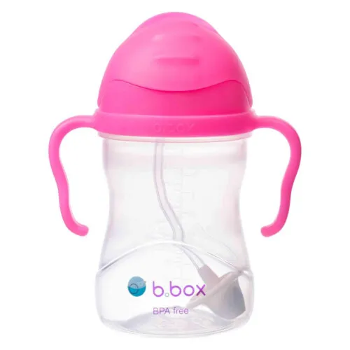 b.box Sippy Cup - Pink Pomegranate (Neon edition)