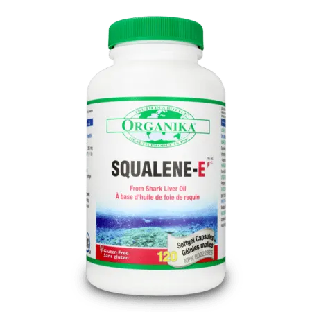 Organika Squalene-E Antioxidant 120 Softgel *****Discountinued*******