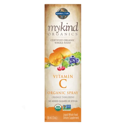 Garden of Life Mykind Organics Vitamin C Orange-Tangerine Organic Spray 58mL