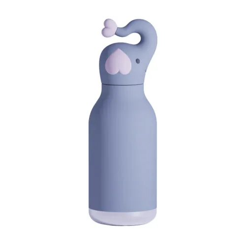 Asobu Insulated Stainless Steel Bottle with Straw - Elephant Bestie 460ml