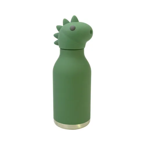 Asobu Insulated Stainless Steel Bottle with Straw - Dinosaur Bestie 460ml