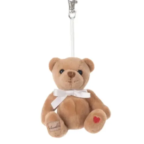 Bukowski Lovely Anton & Lenonard Bear Bag Charm - Brown