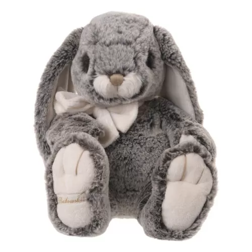 Bukowski Russel Grey Bunny w/ Cream Bow 16"/40cm