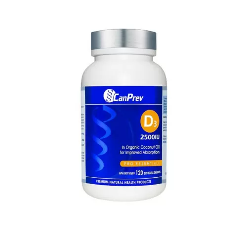 CanPrev D3 2500IU 120 Softgels