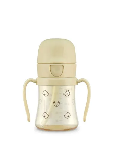 Grosmimi PPSU Straw CUP 200ml - Butter