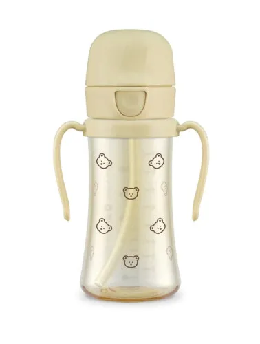 Grosmimi PPSU Straw CUP 300ml - Butter