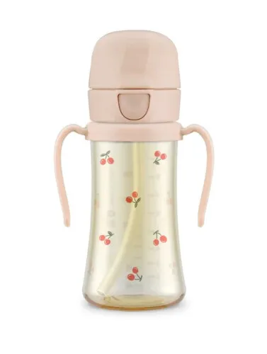 Grosmimi PPSU Straw CUP 300ml - Sweet Peach