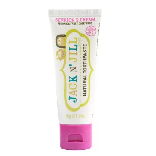 JACK N' JILL Natural Toothpaste Berries & Cream 50g