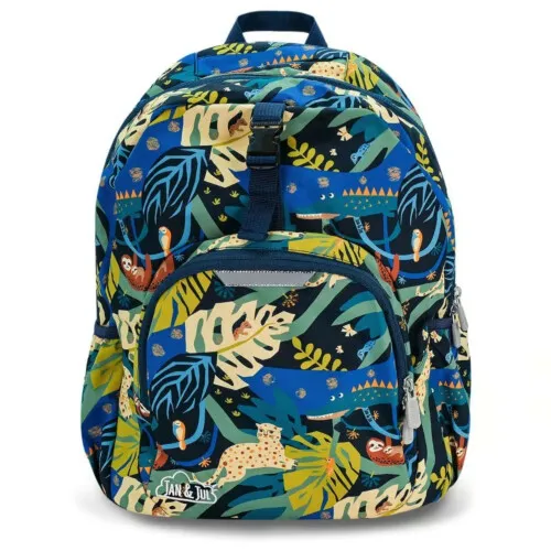 Jan & Jul Kids Backpack - Jungle Nights One Size
