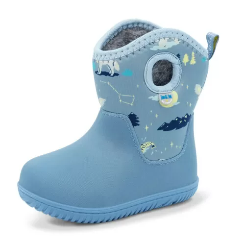 Jan & Jul Kids Toasty-Dry Lite Winter Boots Wolf and Bear