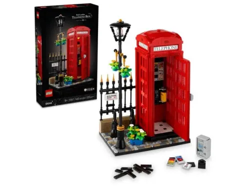 LEGO Red London Telephone Box