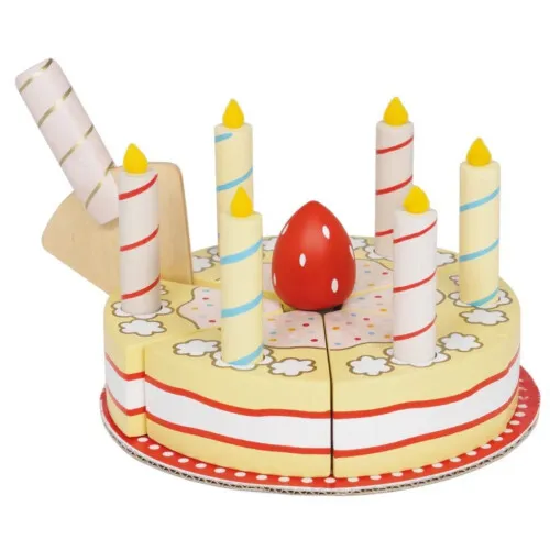 Le Toy Van Sliceable Birthday Cake & Candles 3+ Years