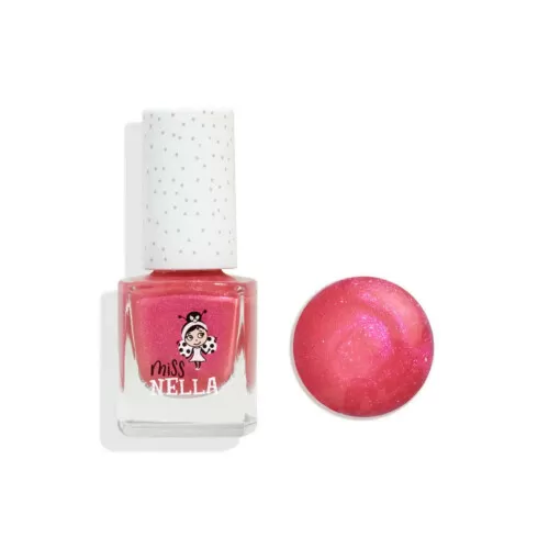 Miss Nella Kids Peel Off Nail Polish - Ticke Me Pink 4ml