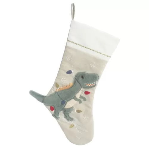 Mon Ami Festive Dino Stocking