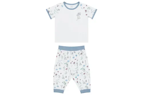 Nest Designs Bamboo Short Sleeve Play Set - The Town Mouse & The Country Mouse - 18M-24M