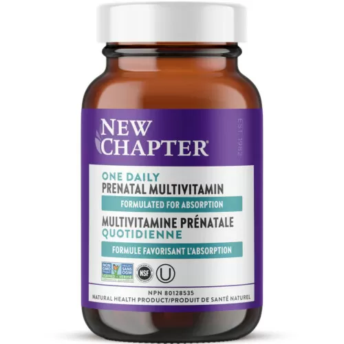 New Chapter One Daily Prenatal Multivitamin 90 Tablets @