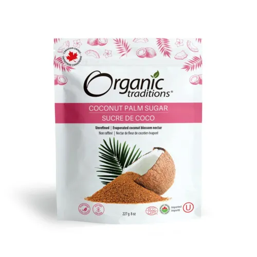 Organic Traditions Coconut Palm Sugar 227G