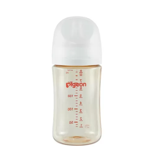 Pigeon PPSU Bottle 8oz/240ml (1-Pack) with M Nipple 3M+