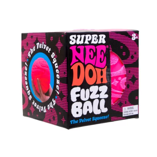 NeeDoh Super Fuzz Ball Assorted 3 Years +