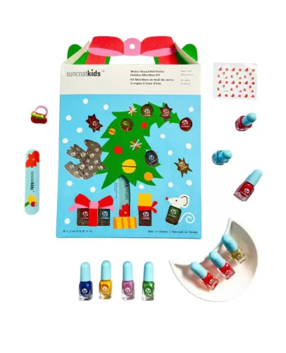 Suncoat Kids Christmas Mini Mani Kit