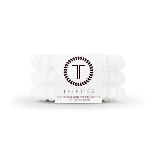 TELETIES Coconut White Small - Pack of 3