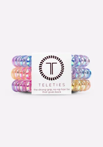 TELETIES Eat Glitter for Breakfast Small - Pack of 3