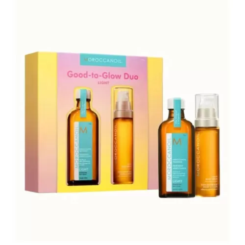Moroccanoil Good-to-Glow Moroccanoil Hair Treatment Set- Light Version