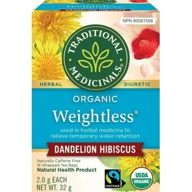 Traditional Medicinals Organic Weightless Tea 16 Count