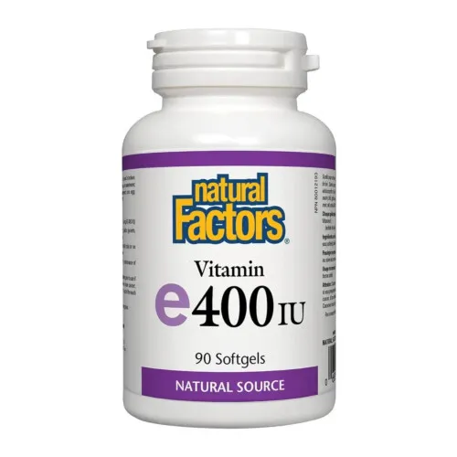 Natural Factors Vitamin E 400IU 90Softgels @