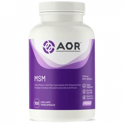 AOR MSM 100 VegiCaps