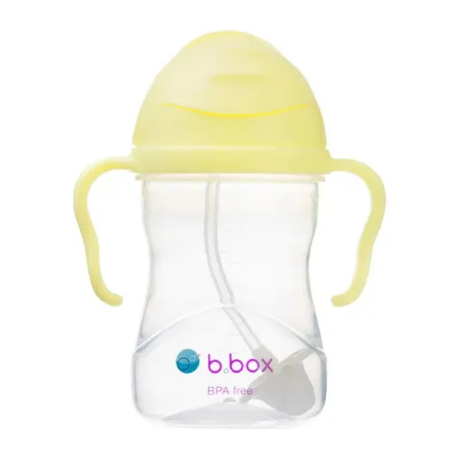 b.box Gelato Sippy Straw Cup 6m+ 240ml - Banana Split