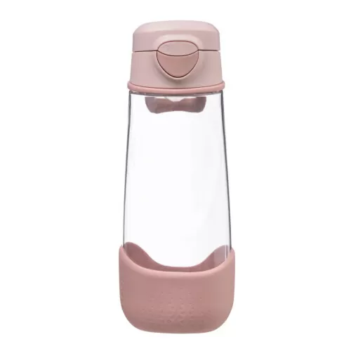 b.box Tritan Sport Spout Bottle 600ml - Blush Crust