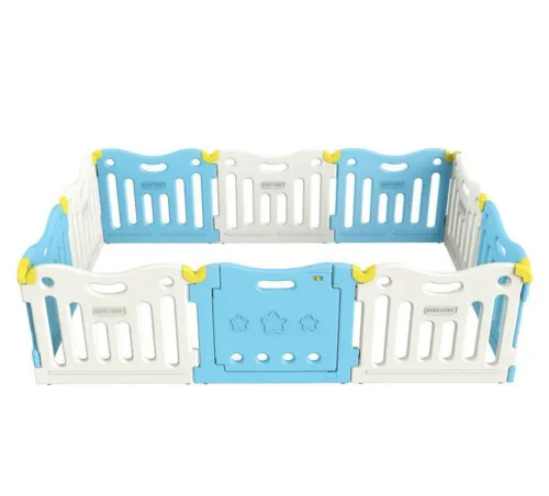 Baby Care FunZone Playpen - Sky Blue