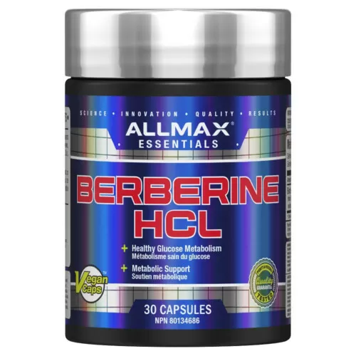Allmax Essentials Berberine HCL 500mg 30 Vegan Caps