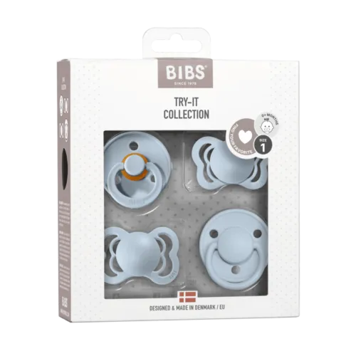 BIBS Try-It Collection - Baby Blue